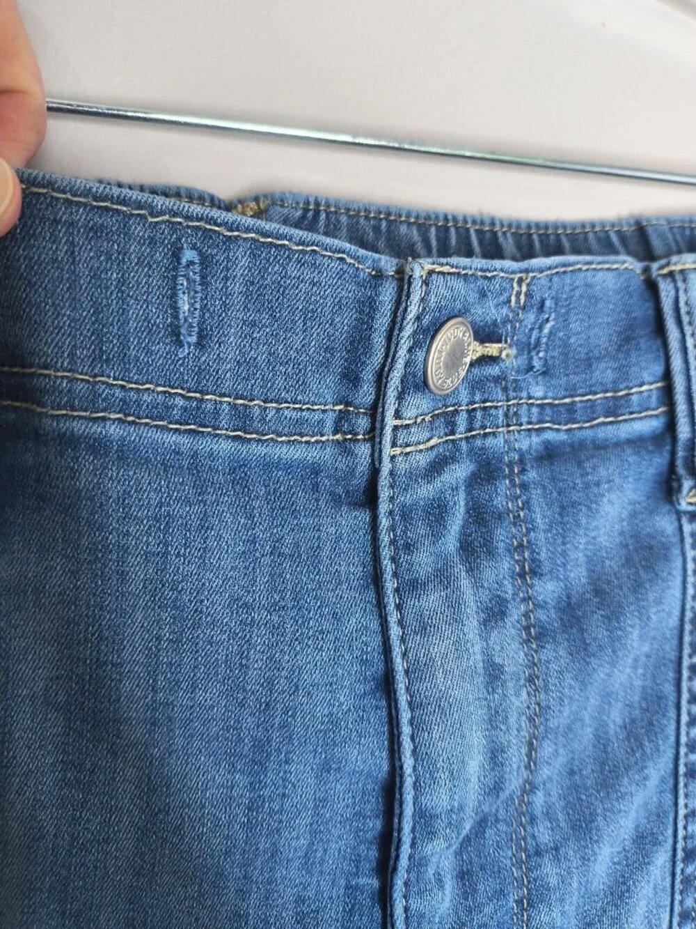 Judy Blue High Waisted Utility Blue Jeans Style #JB88496MD